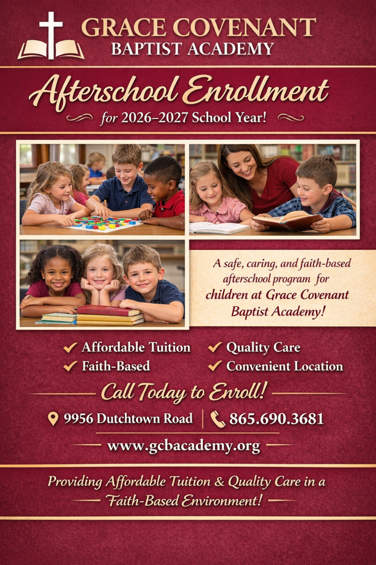 GRACE COVENANT BAPTIST ACADEMY AFTER SCHOOL