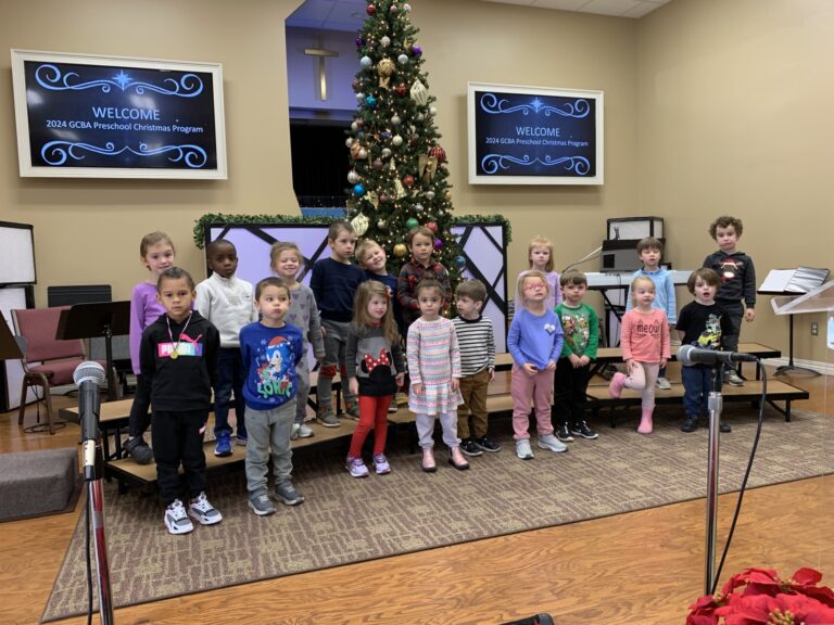 GCBA 2024 Preschool Christmas Program
